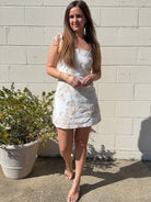 Moon River | Waverly Floral Mini Dress | Sweetest Stitch Boutique RVA