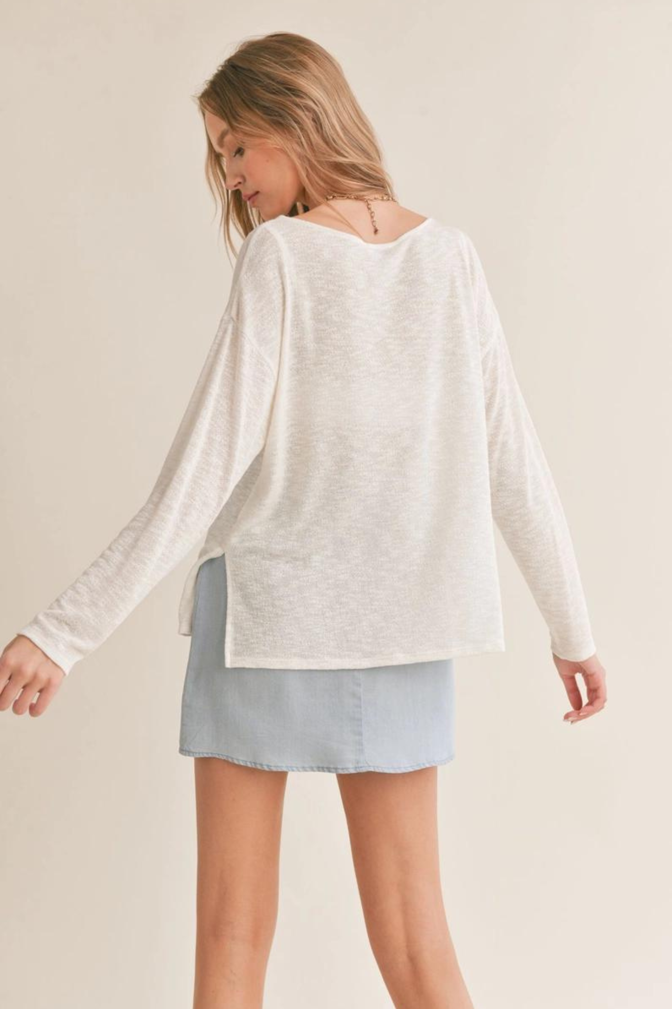 Sadie & Sage | Relaxed Fit Lightweight Knit Top | Sweetest Stitch