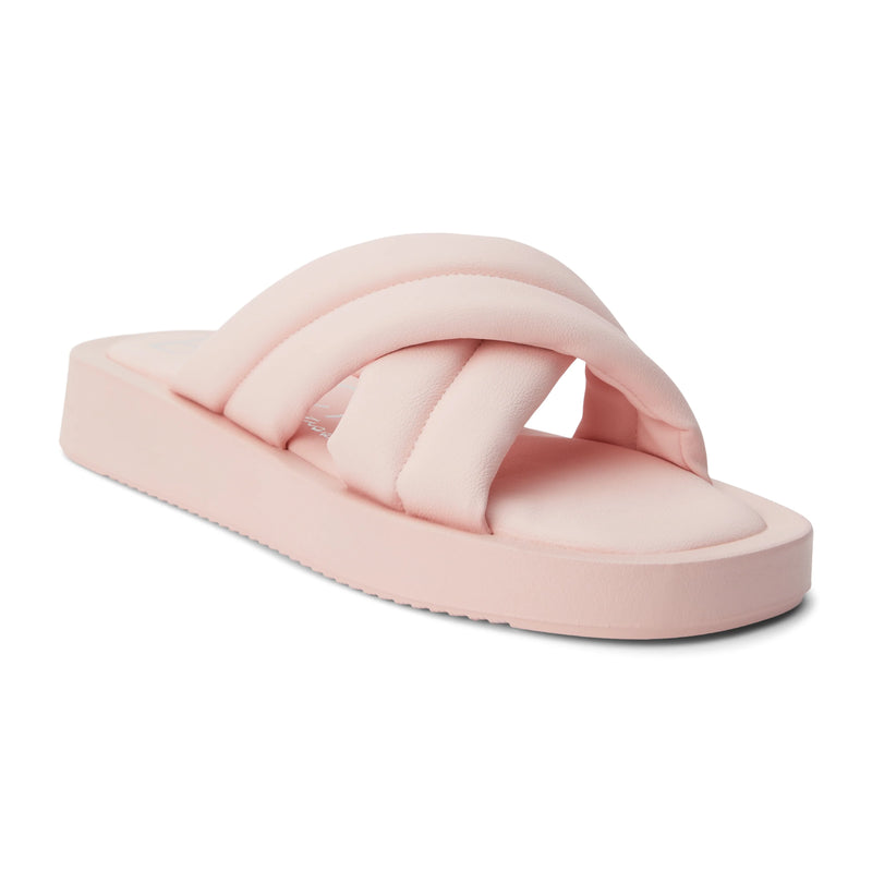 Matisse Piper Slide Sandals - gilt+gossamer