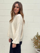 Crescent | Rosalia Balloon Sleeve Sweater | Sweetest Stitch Boutique