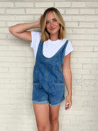 EESome | Take It Slow Denim Romper | Sweetest Stitch