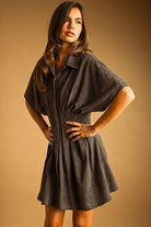 Miou Muse | Brooke Pleated Mini Dress | Sweetest Stitch Boutique RVA