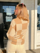 Aureum | Checkmate Sweater | Sweetest Stitch Boutique