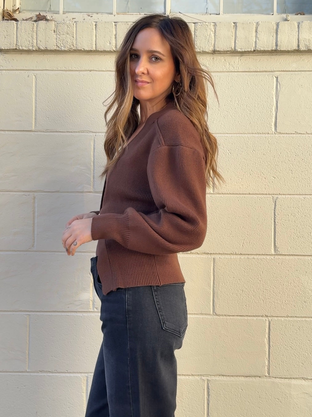 Fore | Loretta Open Front Cardigan | Sweetest Stitch Boutique