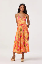 ASTR The Label | Campbell Floral Midi Dress | Sweetest Stitch Boutique