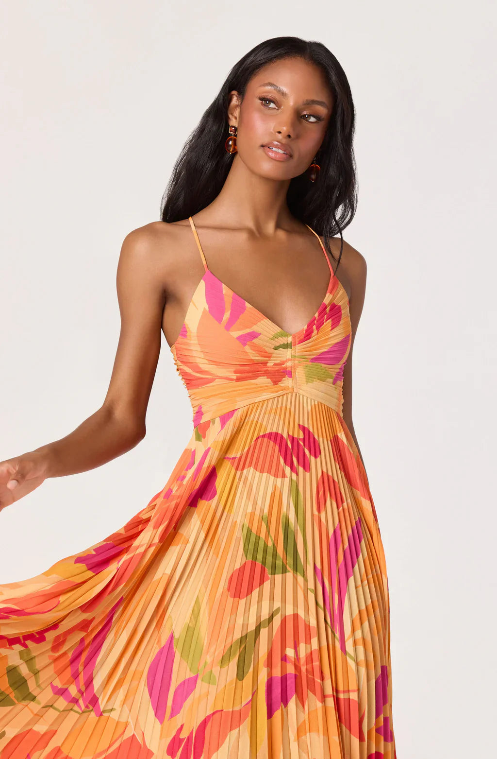 ASTR The Label | Campbell Floral Midi Dress | Sweetest Stitch Boutique