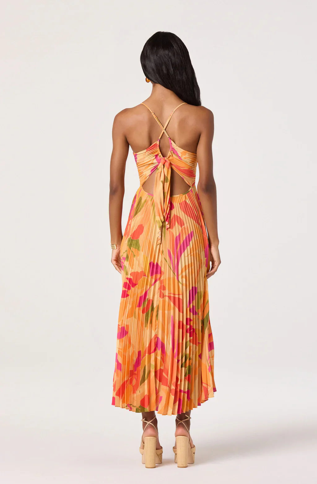 ASTR The Label | Campbell Floral Midi Dress | Sweetest Stitch Boutique