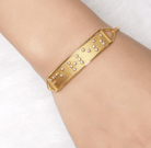 Touchstone MON AMOUR Gold Cuff