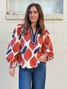 Entro | Denver V-Neck Top | Sweetest Stitch Boutique Richmond