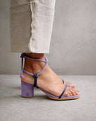 Alohas Grace Jasmine Navy Heels - gilt+gossamer