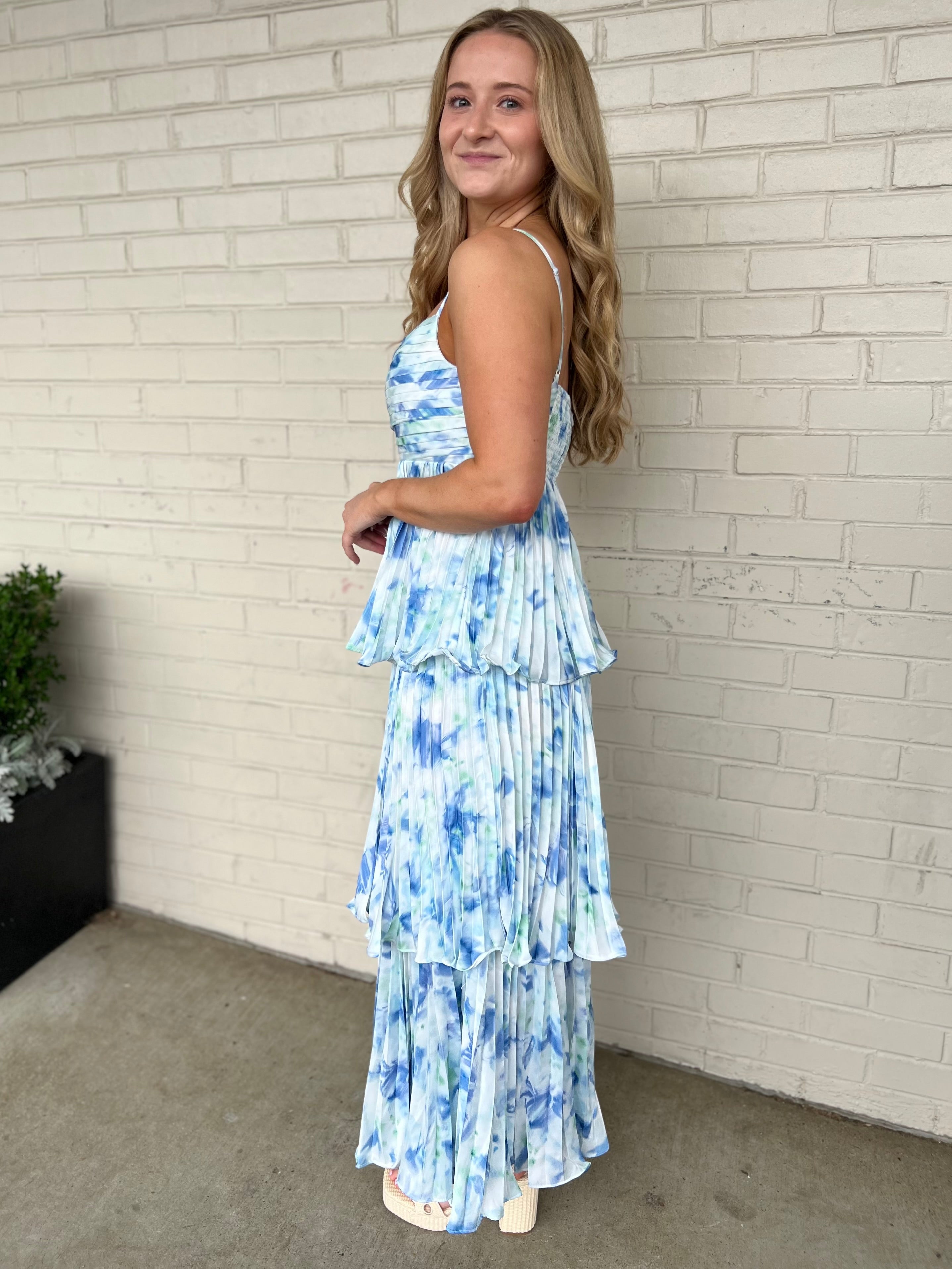 Lalavon | Emerson Tiered Sleeveless Maxi Dress | Sweetest Stitch 