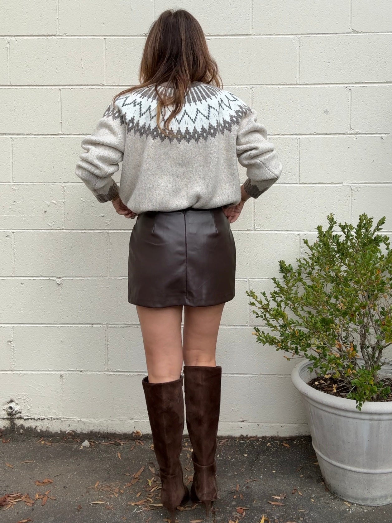 Olivaceous | Selena Faux Leather Mini Skirt | Sweetest Stitch Boutique