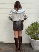 Olivaceous | Selena Faux Leather Mini Skirt | Sweetest Stitch Boutique
