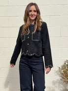 Fore | Selene Scalloped Hem Jacket | Sweetest Stitch Boutique