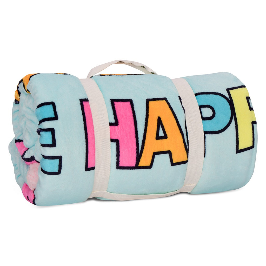 Iscream Be Happy Blanket - Thumbnail 2