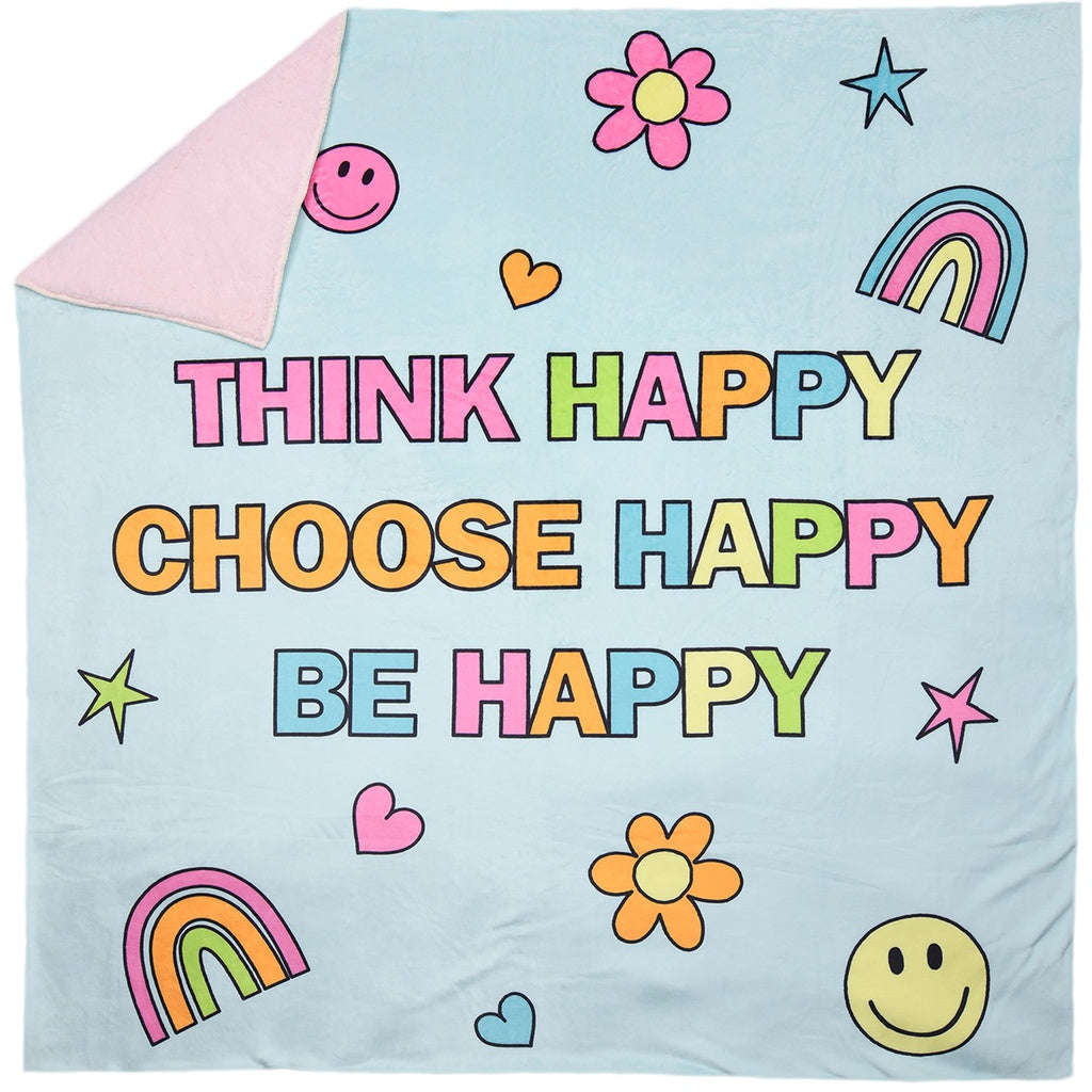 Iscream Be Happy Blanket