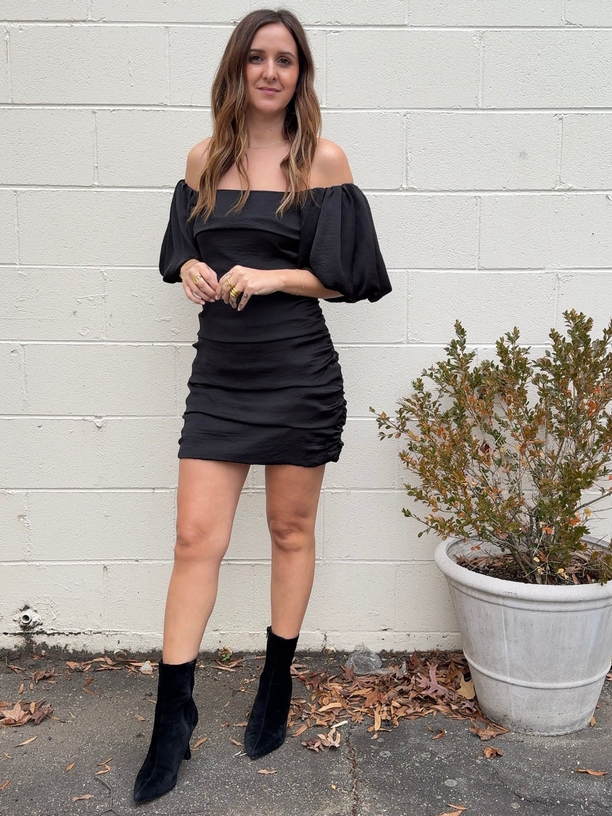 Crescent | Slip Into Satin Mini Dress | Sweetest Stitch Boutique