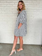 Entro | Falling Again Striped Dress | Sweetest Stitch Boutique