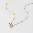 Pickleball Baby Belle BLING Ball Gold Necklace