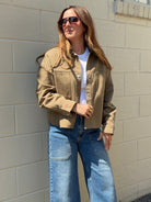 Olivaceous | Shawn Utility Jacket | Sweetest Stitch Boutique Richmond