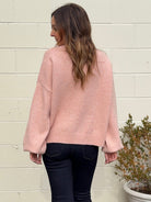 Crescent | Rosalia Balloon Sleeve Sweater | Sweetest Stitch Boutique