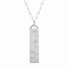 Touchstone Badass Bar Silver Necklace