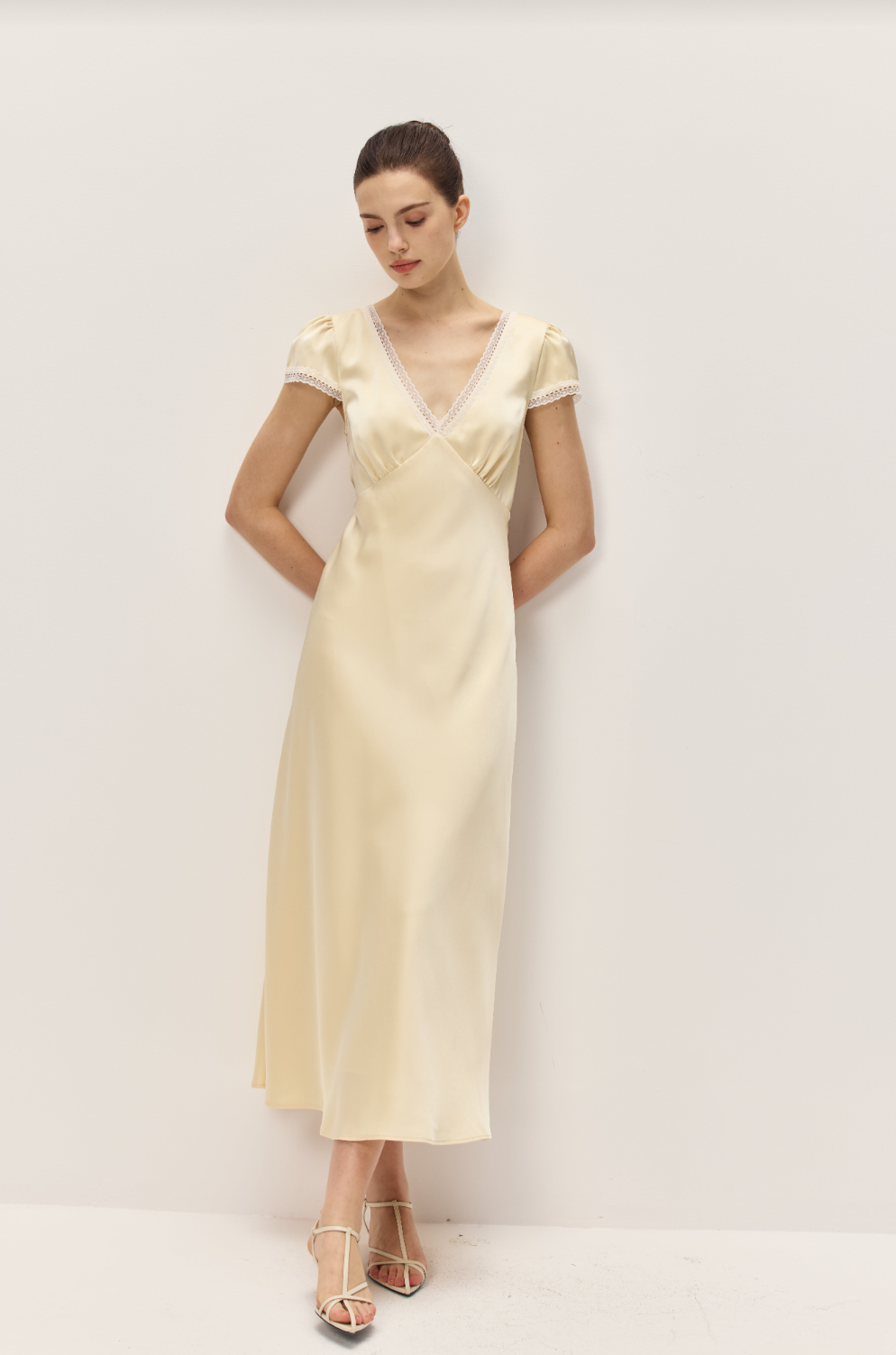 Elodie Ondine Butter Yellow Dress | Special Event Dress | Coco Kimono Medium Elodie Ondine Butter Yellow Dress | Special Event Dress | Coco Kimono Medium