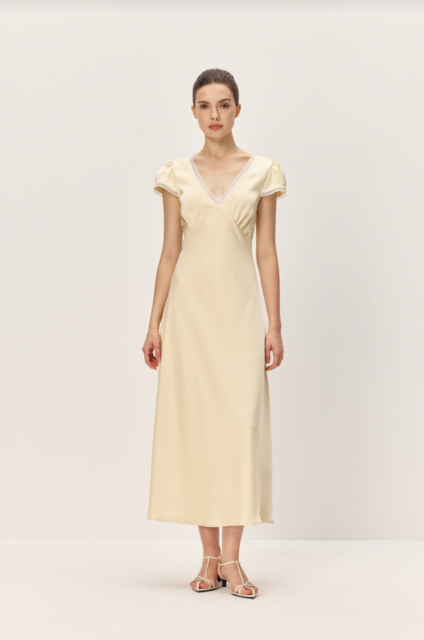 Elodie Ondine Butter Yellow Dress | Special Event Dress | Coco Kimono Medium Elodie Ondine Butter Yellow Dress | Special Event Dress | Coco Kimono Medium