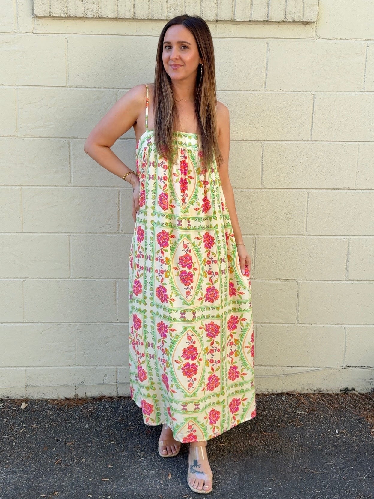 Lost + Wander | Fiesta Floral Maxi Dress | Sweetest Stitch Boutique