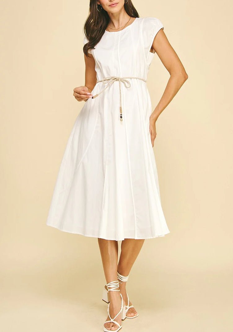 Pinch Rope Detail Dress – Shoptiques