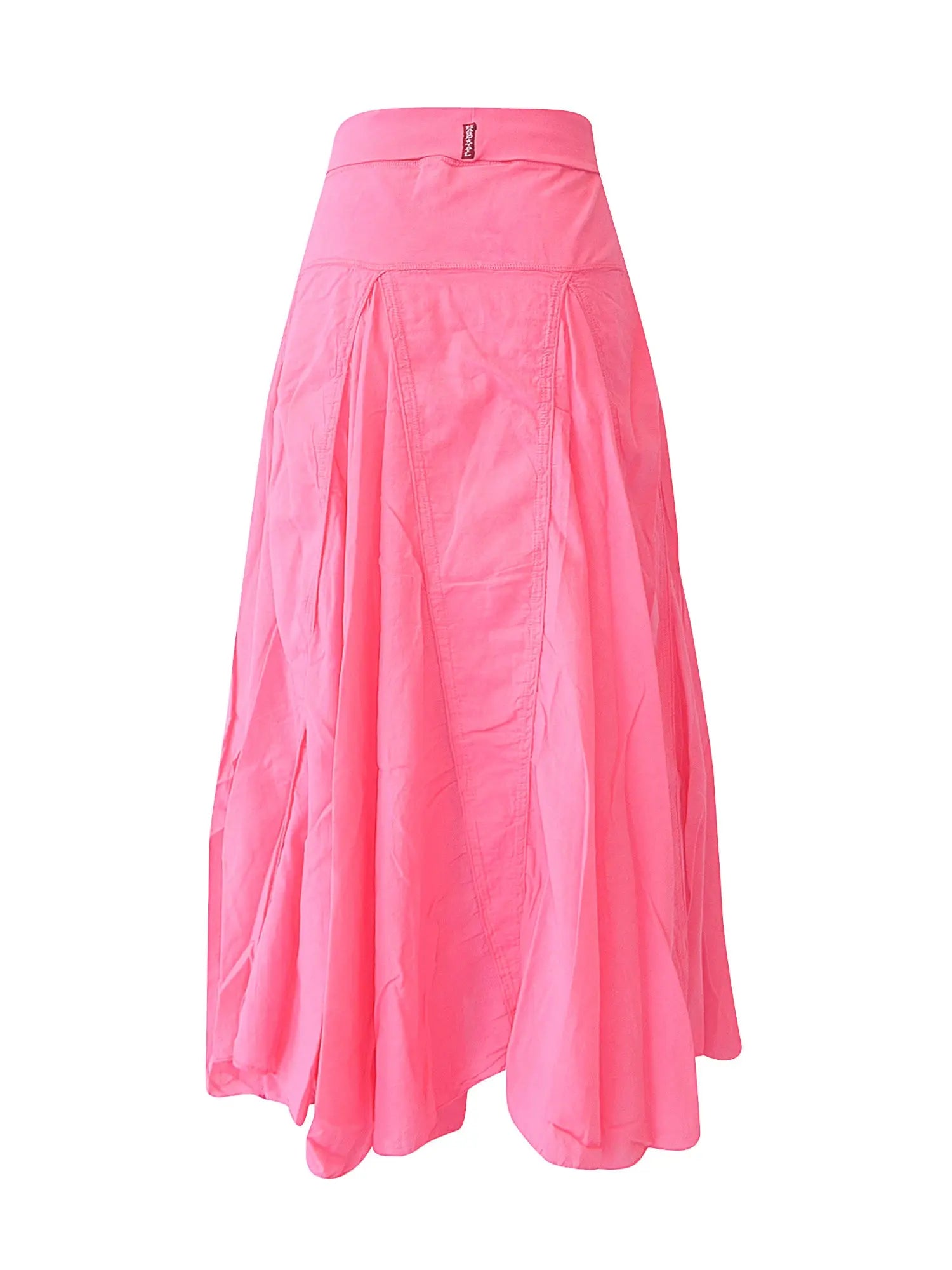 Hard Tail Rolldown Waist Diamond Flare Skirt (Style VL-19