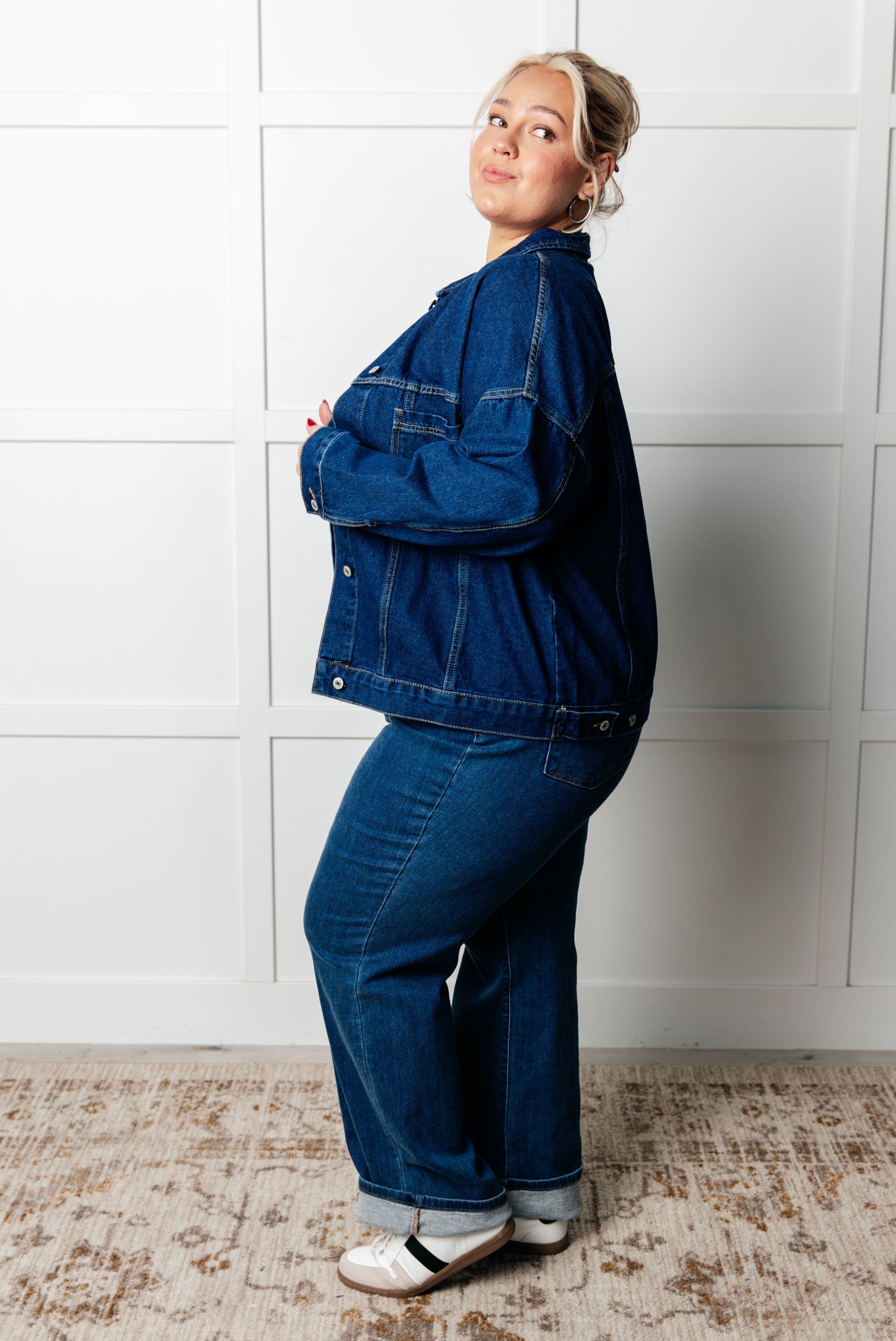 Have We Met Oversized Denim Jacket – Shoptiques