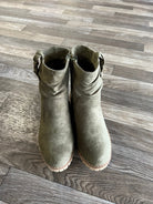 Very G Green Demi Boot