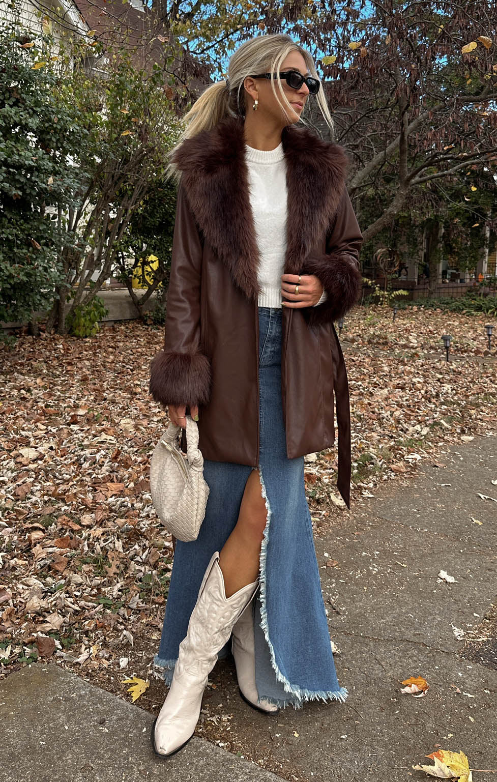 【THE TOE】Lane fur coat Show Me Your Mumu Penny Lane Chocolate Faux Fur Coat – Shoptiques