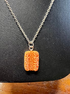 Bread necklace on .925 Sterling Silver Chain - Athena's Fashion Boutique