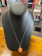 Dice Necklace .925 Sterling Silver Chain - Athena's Fashion Boutique