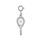 LoveMatch Tennis Racquet Charm Bracelet Silver