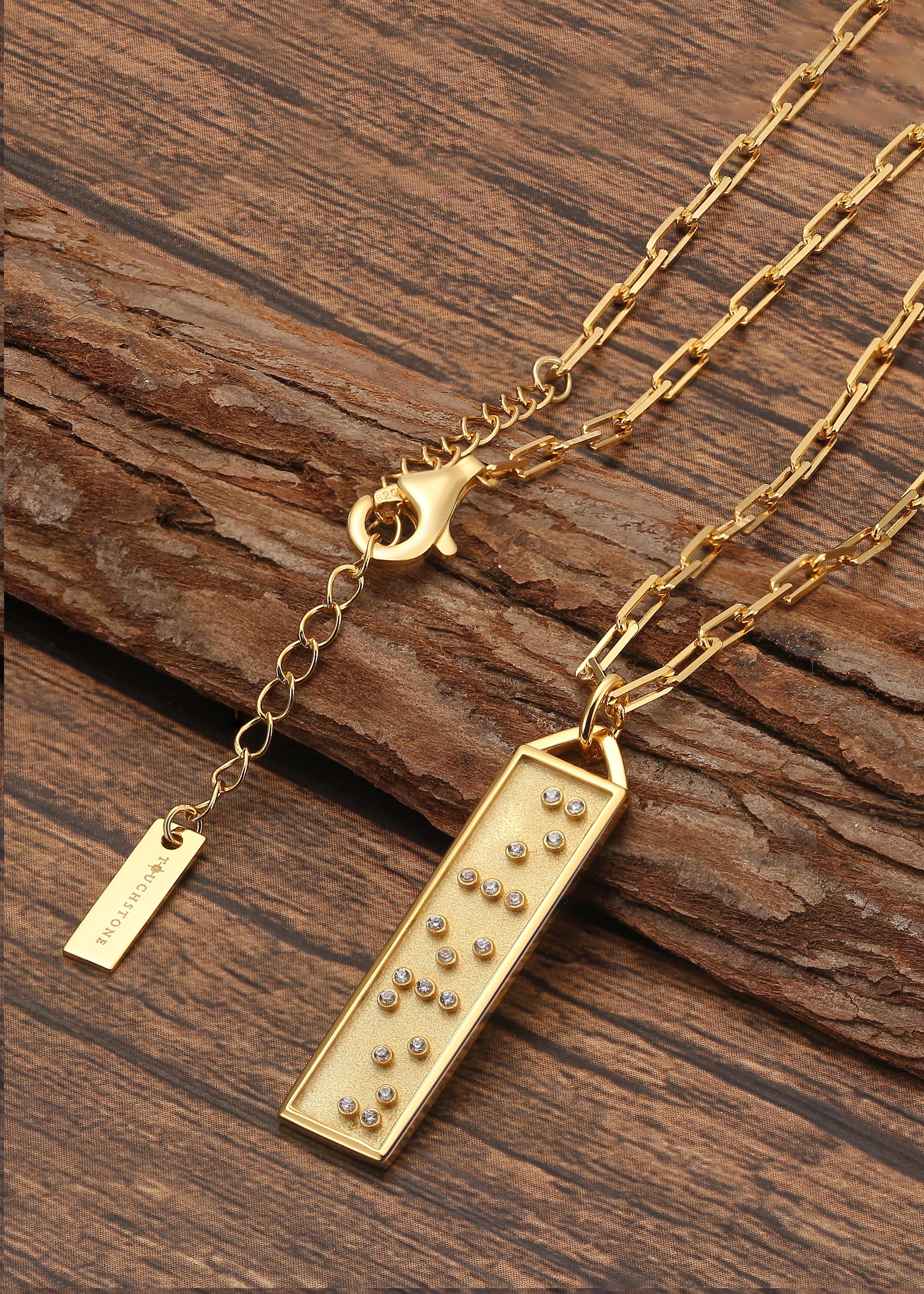 Touchstone BELOVED Bar Necklace