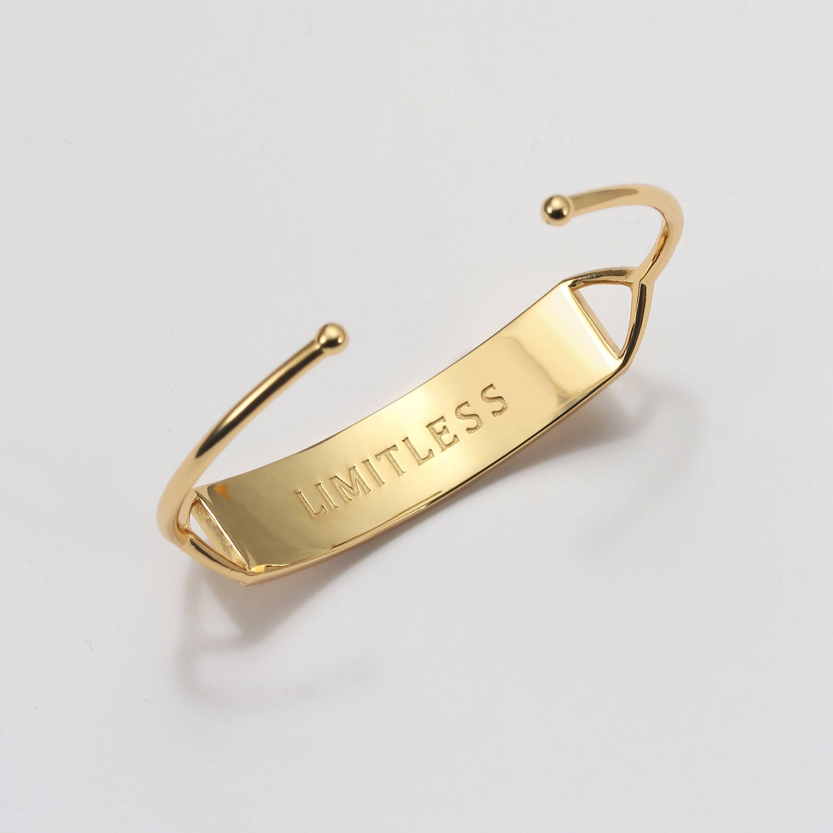 Touchstone LIMITLESS Gold Cuff