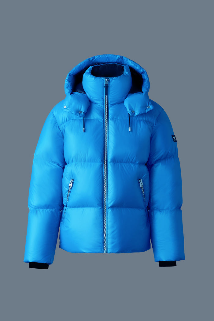 Mackage Kent Lustrous Down Jacket with Hood – Shoptiques