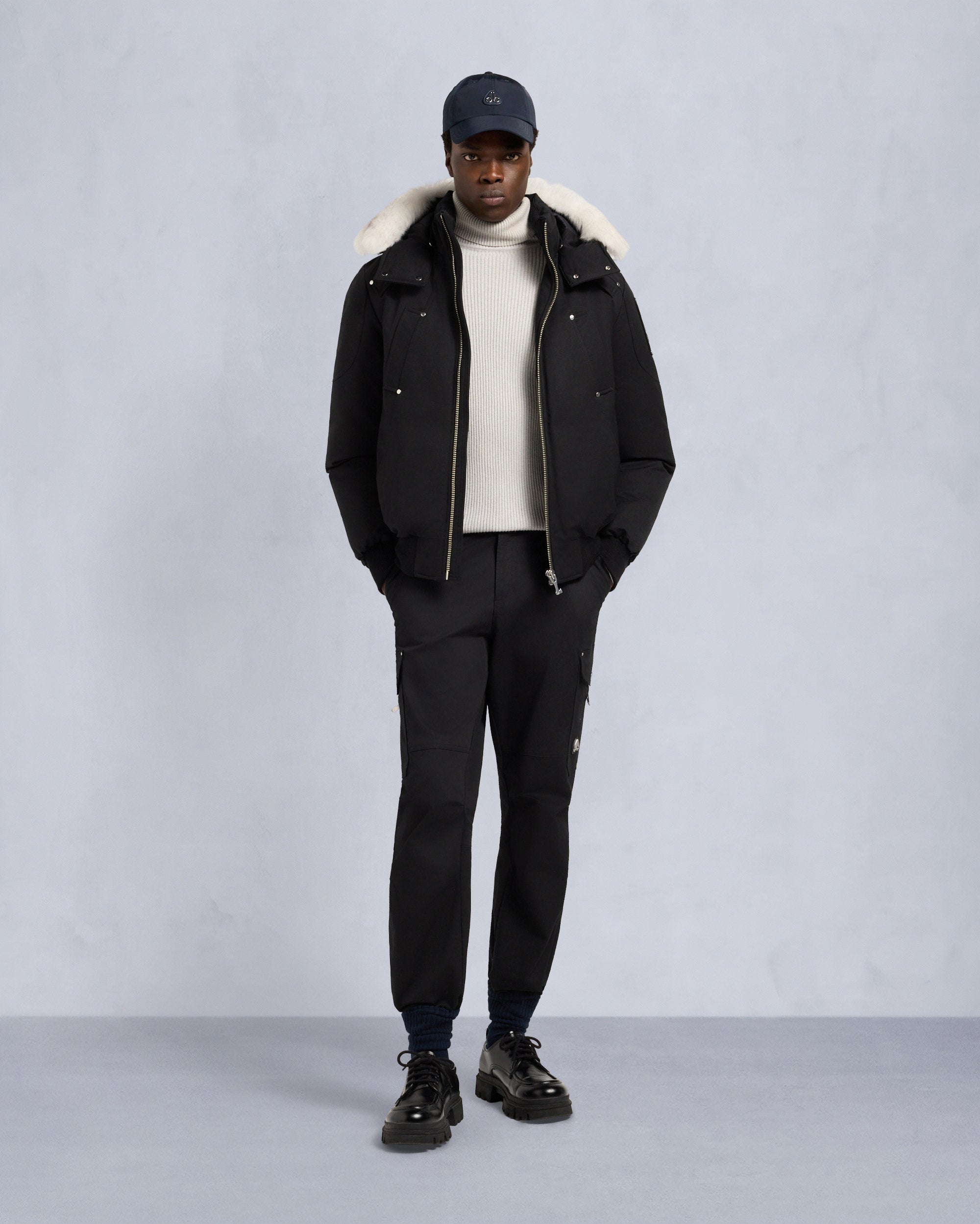 MOOSE KNUCKLES ORIGINAL BALLISTIC NEOSHEAR BOMBER JACKET – Shoptiques