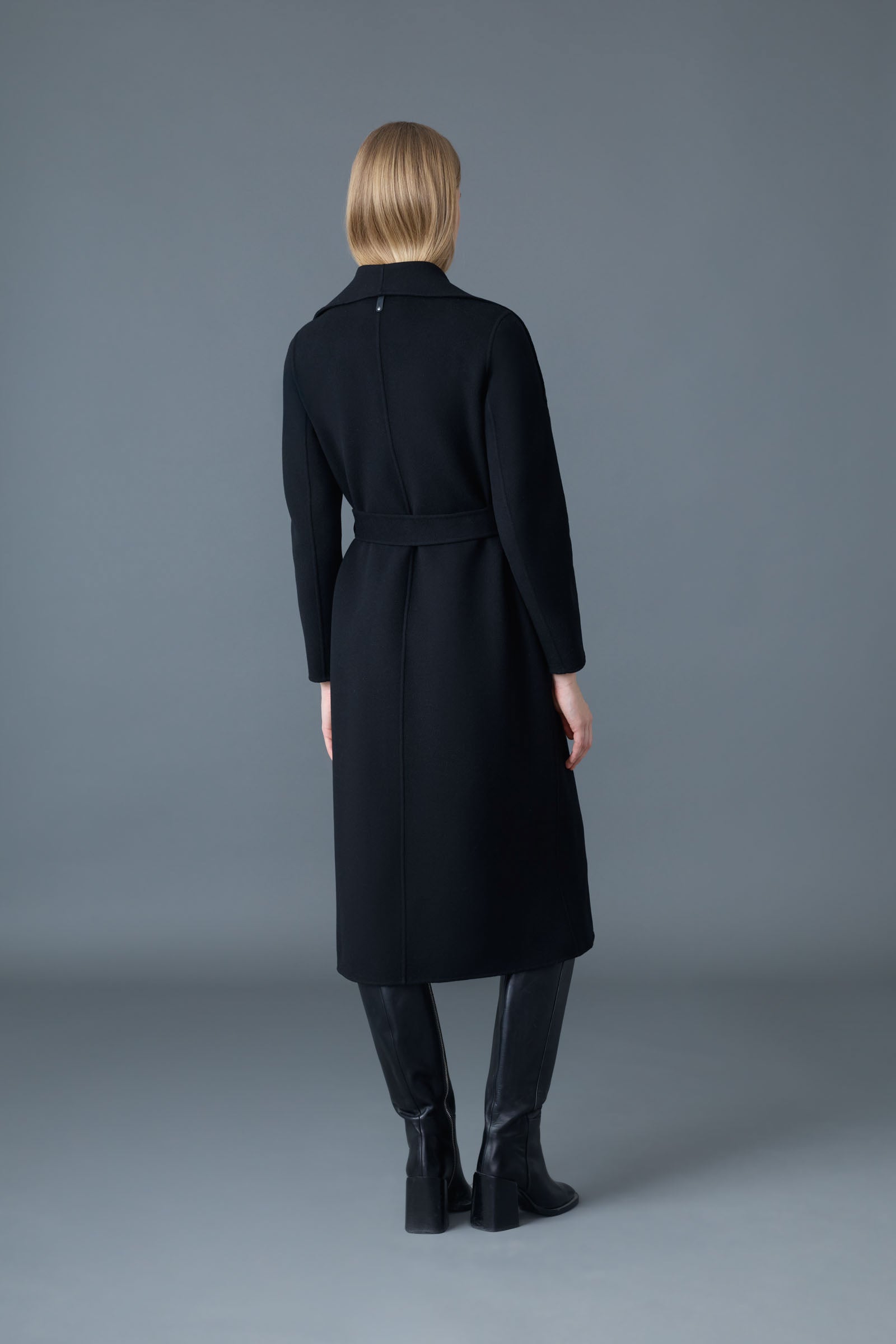 MAI-CN Double-face wool wrap coat – Shoptiques