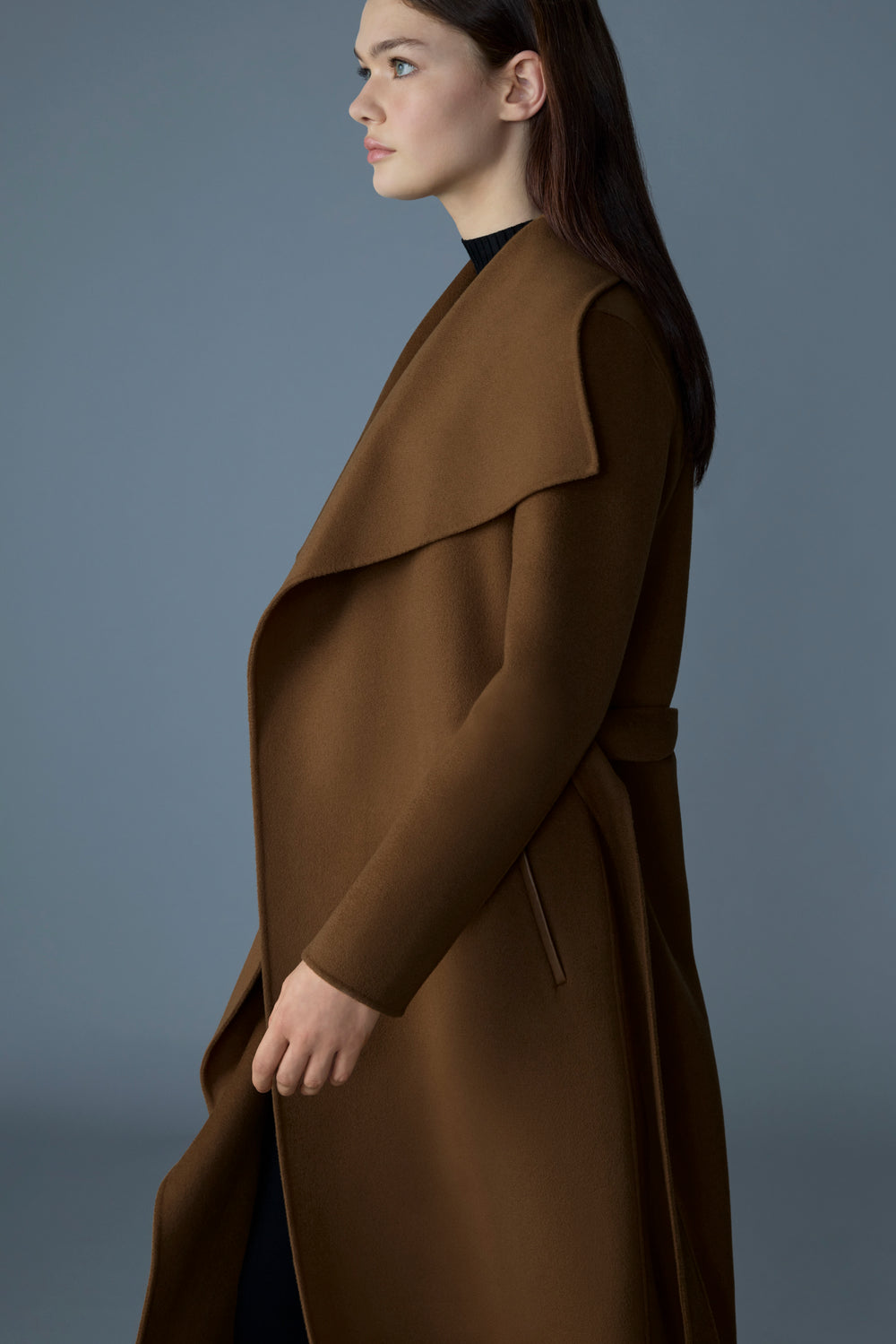 Mackage MAI-CN Double-face wool wrap coat – Shoptiques