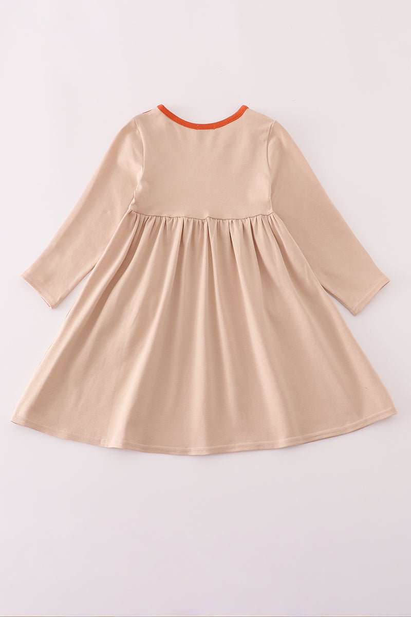 green emerald velvet dress Rust Isaiah Embroidery Dress 8 Years