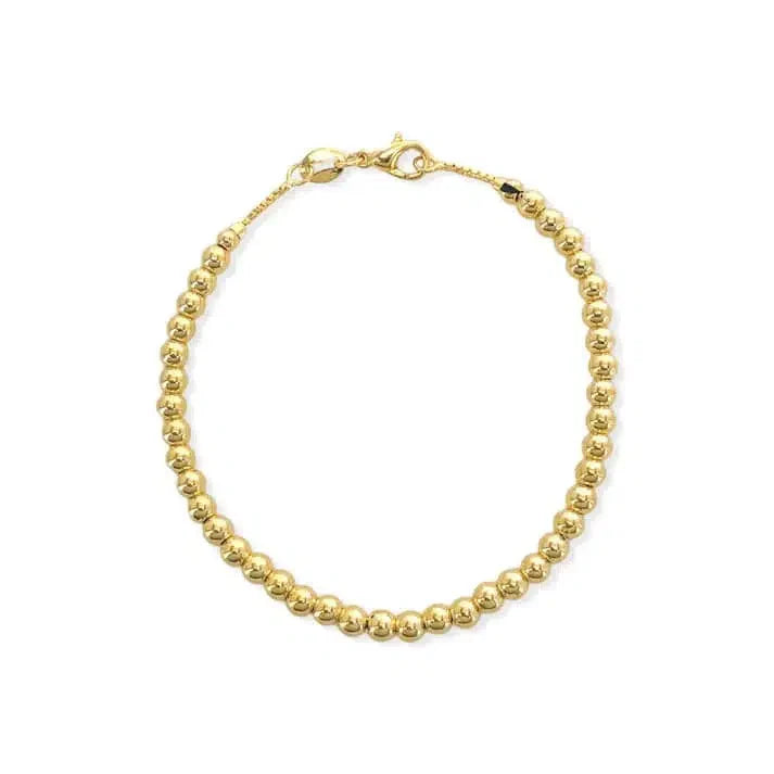 X Bracelet Sphere Gold-filled Ball