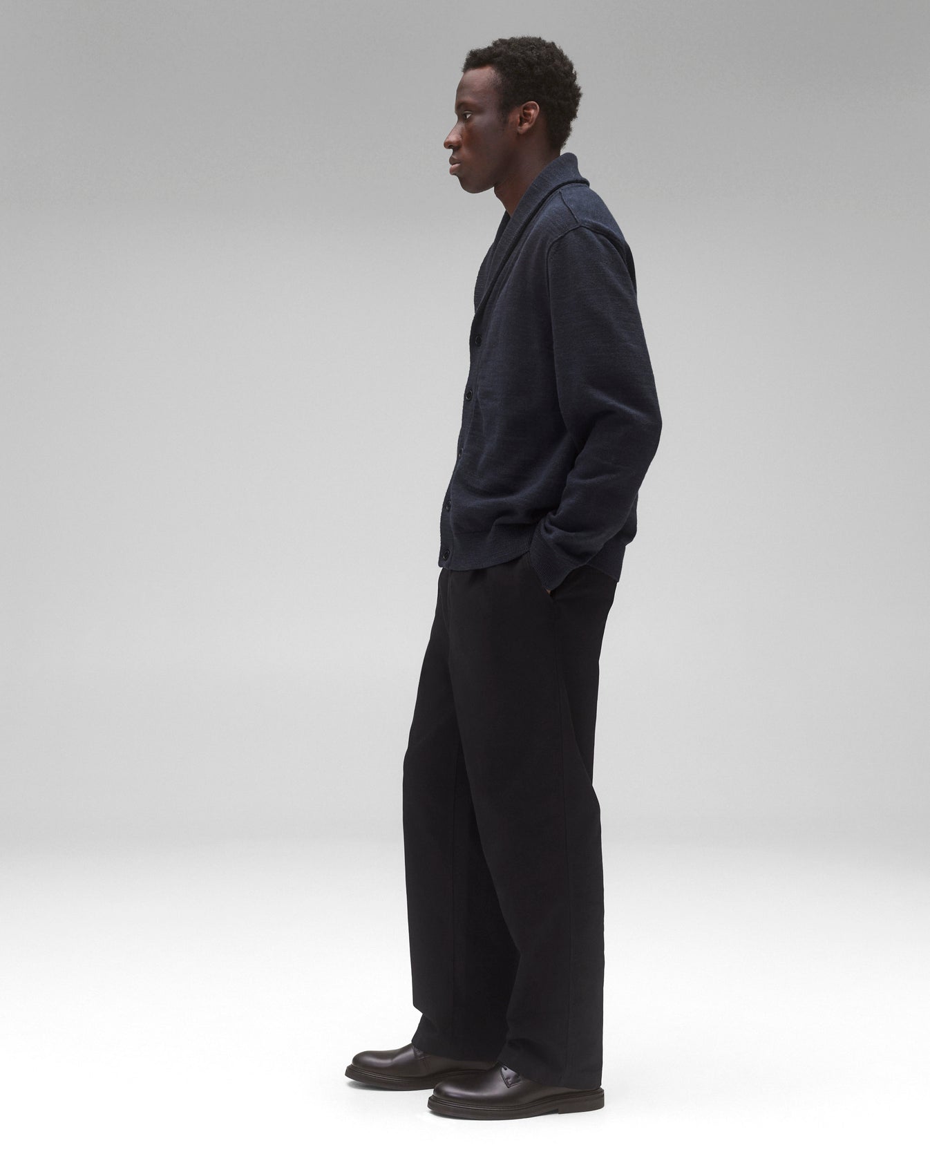 Reigning Champ Cotton Slub Laurel Shawl Cardigan – Shoptiques
