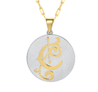 Saints & Saviors Fancy Initial C Pendant Necklace