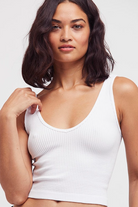 Free People Solid Rib Brami - gilt+gossamer