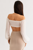 LELIS Shelby Crop Top - gilt+gossamer