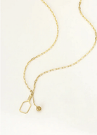 Pickleball The Mini Volley Necklace Gold